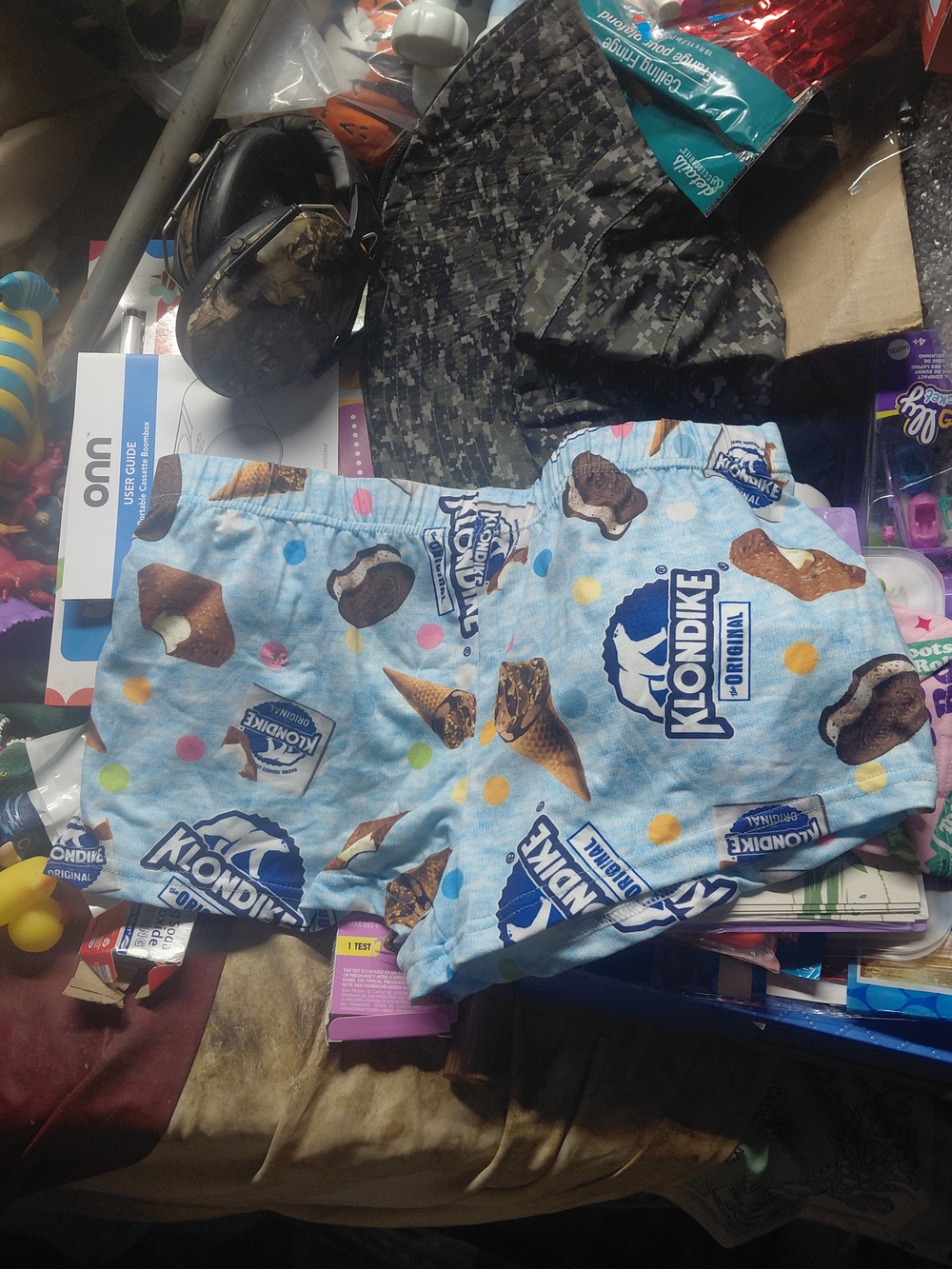Klondike kids medium boxer shorts light blue